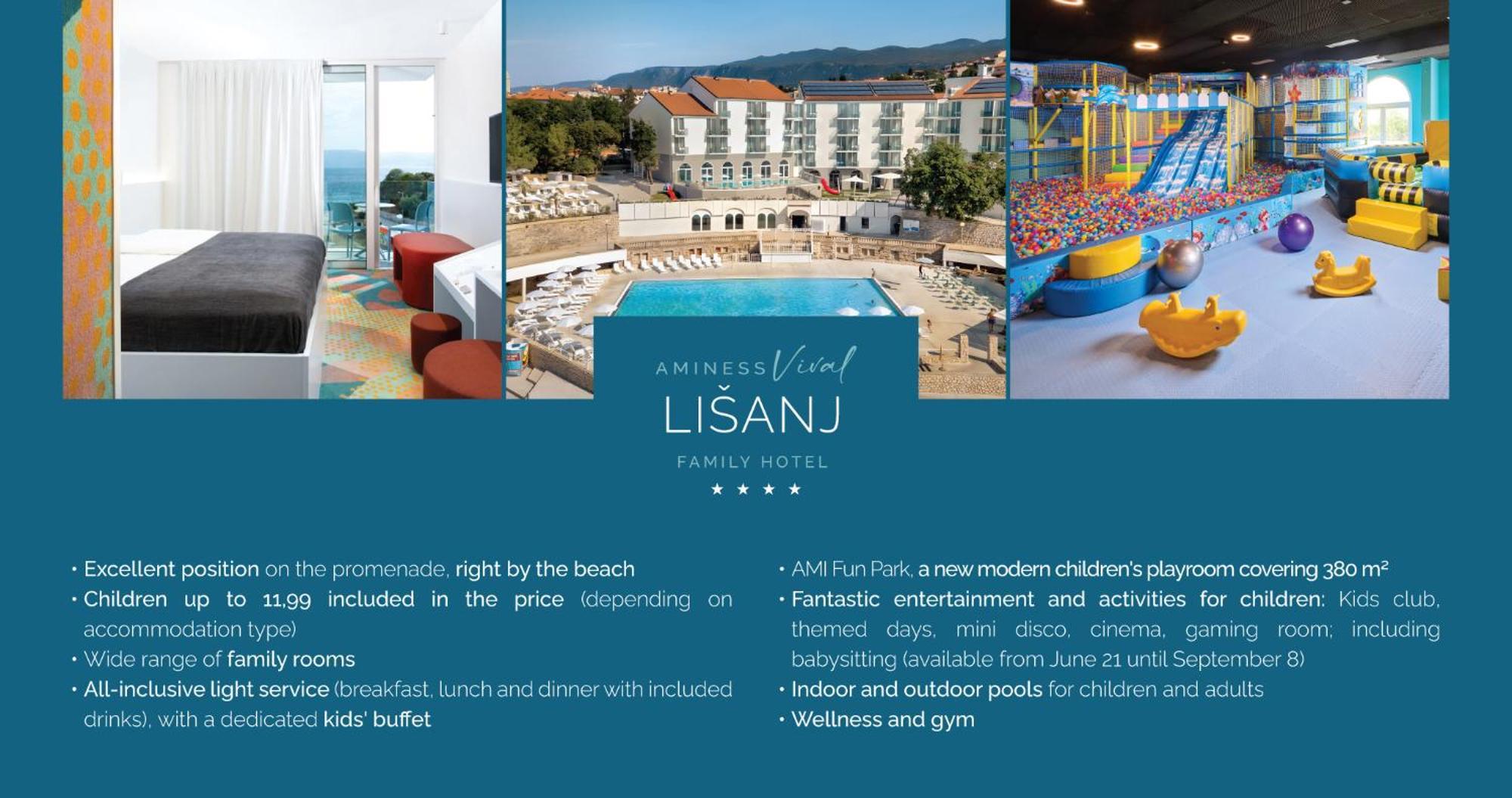 מלון נובי ווינודולסקי Aminess Vival Casa Lisanj מראה חיצוני תמונה